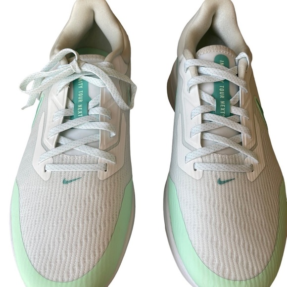 Nike Air Zoom Infinity Tour NEXT% Men’s Size 9 white Golf Shoes New - Picture 8 of 10